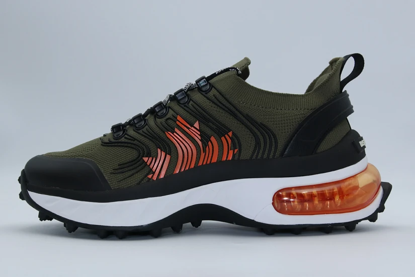 Dsquared2 Bubble Ανδρικά Sneakers Χακί, Μαύρα, Πορτοκαλί, Λευκά