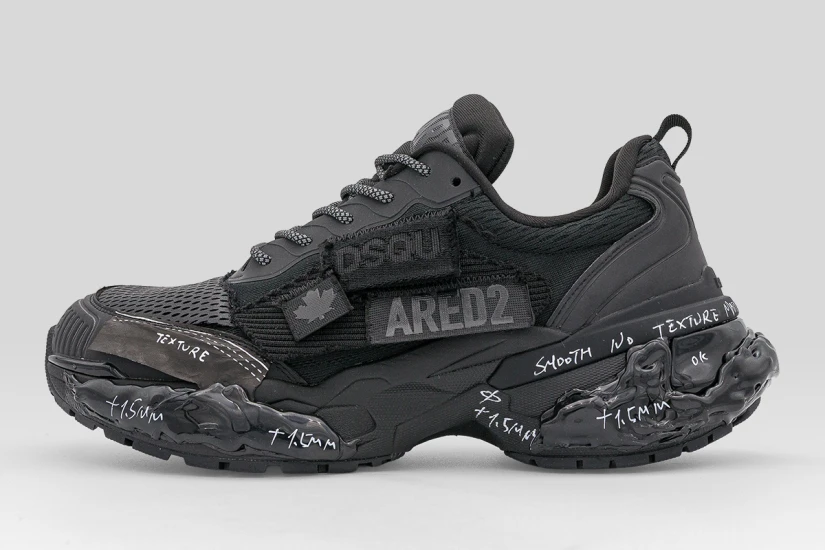 Dsquared2 Faster Ανδρικά Sneakers Μαύρα