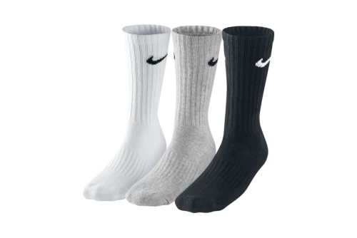Nike Cushioned Kάλτσες Ψηλές 3 Ζευγάρια (SX4508 965)