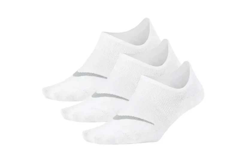 Nike Everyday Plus Lightweight Unisex Καλτσάκια Λευκά 3 Ζευγάρια