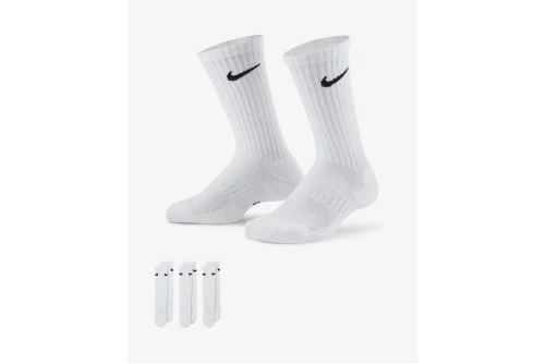 Nike Everyday Plus Cushioned Kάλτσες Ψηλές 3 Ζευγάρια (SX6842 100)
