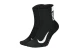 Nike Multiplier Unisex Κοντές Κάλτσες Μαύρες 2 Ζευγάρια