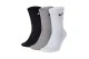Nike Dri-FIT Everyday Cushioned Unisex Ψηλές Κάλτσες Λευκές, Γκρι, Μαύρες 3 Ζευγάρια