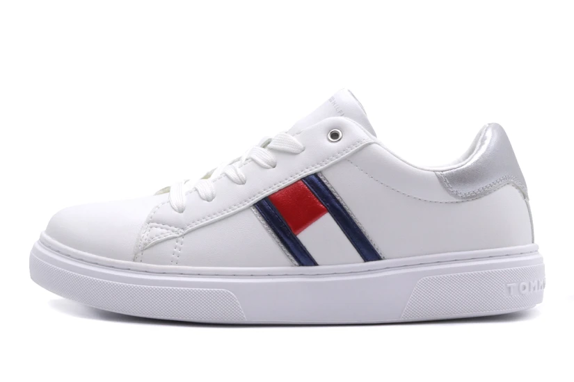 Tommy Jeans Flag Low Cut Lace-Up Sneakers (T3A9-32703-1355X025)