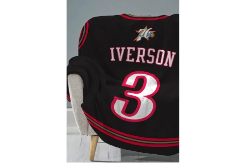 Sleep Squad Allen Iverson Raschel Throw Blanket 60X80In  Κουβέρτα (T8-NBH-76R-AIV)