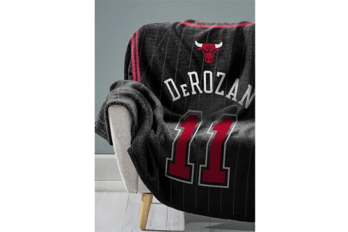 Sleep Squad Demar Derozan Raschel Throw Blanket 60X80In Κουβέρτα (T8-NBP-BUL-DDE)