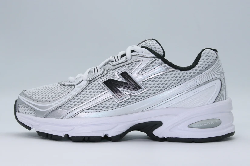 New Balance 740 Unisex Sneakers Ασημί, Μαύρα, Λευκά