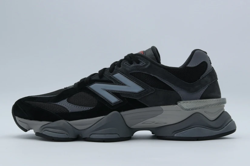 New Balance 9060 Unisex Sneakers Μαύρα, Ανθρακί