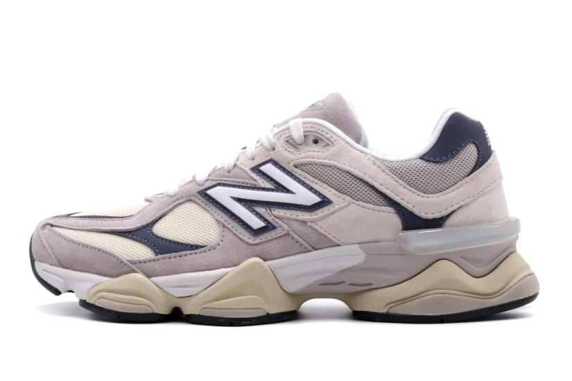New Balance 9060 Unisex Sneakers Μπεζ, Γκρι, Ραφ