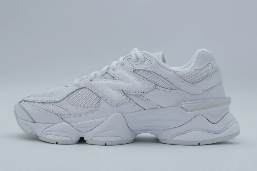 New Balance 9060 Unisex Sneakers Λευκά, Ασημί