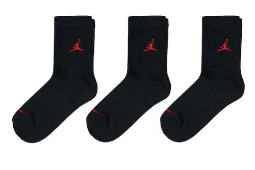 Jordan Jumpman Cushioned Crew Κάλτσες Ψηλές 3 Ζευγάρια (UJ0010 023)