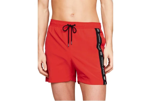 Tommy Jeans Sf Medium Drawstring Side Tape Μαγιό Σορτς Ανδρικό (UM0UM03142 XM9)