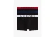 Tommy Jeans Contrast Waistband Ανδρικά Εσώρουχα Μπόξερ Μαύρα 3 Τεμάχια