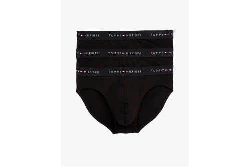 Tommy Jeans Signature Logo Waistband Εσώρουχο Σλιπ Ανδρικό 3-Τεμάχια (UM0UM03471 0WE)