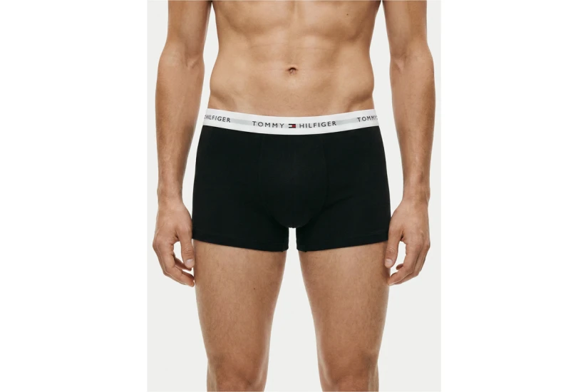 Tommy Jeans Signature Waistband Low Rise Εσώρουχα Boxer 3-Τεμάχια