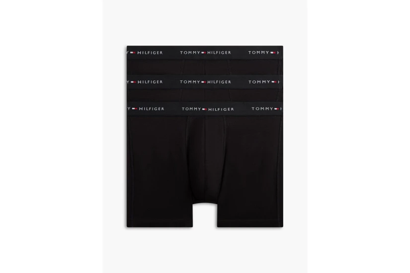Tommy Jeans Logo Waistband Εσώρουχο Boxer 3-Τεμάχια (UM0UM03921 0XN)