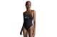 Tommy Jeans One Piece Γυναικείο Ολόσωμο Μαγιό Μαύρο