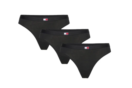 Tommy Jeans 3P Classic Εσώρουχο String 3 - Τεμάχια (UW0UW05013 0VA)