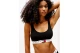Tommy Jeans Unlined Γυναικείο Bralette Μαύρο, Λευκό