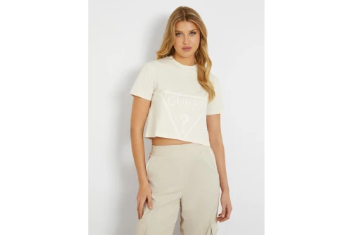 Guess Front Logo T-Shirt Γυναικείο (V2YI06K8HM0 G6K5)