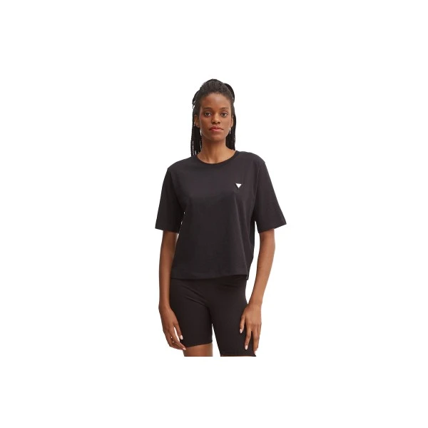 Guess Colette Boxy T-Shirt Γυναικείο (V4BI21I3Z14 JBLK)