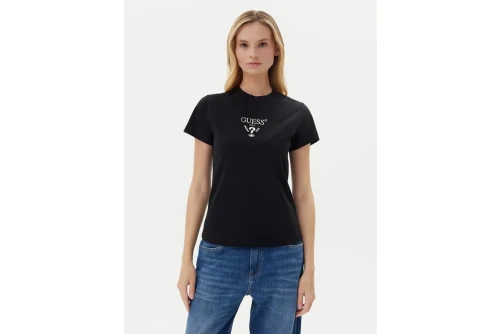 Guess Triangle Logo T-Shirt Γυναικείο (V4YI21KCDH1 FJ8N)