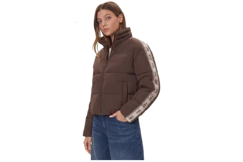 Guess High-Neck Μπουφάν Puffer Γυναικείο (V5BL11WGYC2 G1EA)