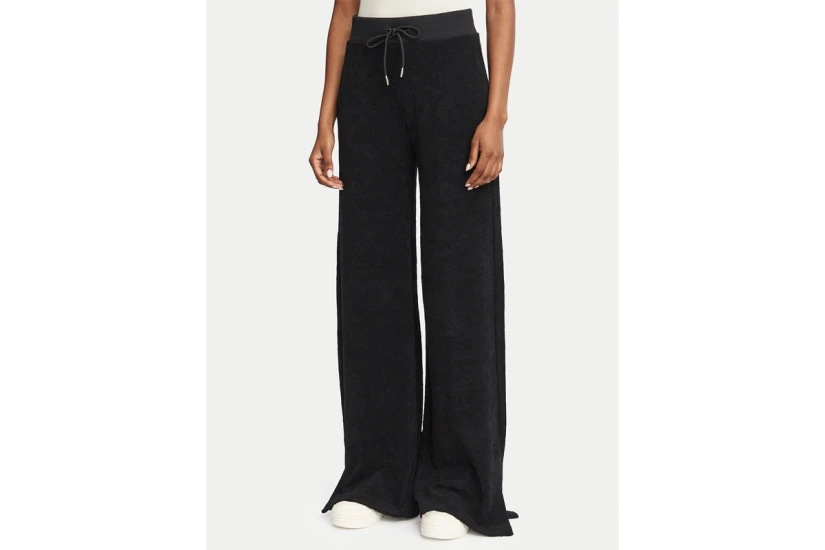 Guess Laudomia Wide Leg Παντελόνι Φόρμας Γυναικείο (V6BB09K6283 JBLK)