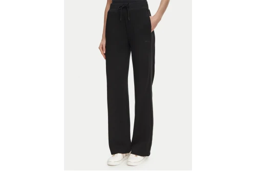 Guess Elsa Wide Leg Παντελόνι Φόρμας Γυναικείο (V6BB20K6366 JBLK)