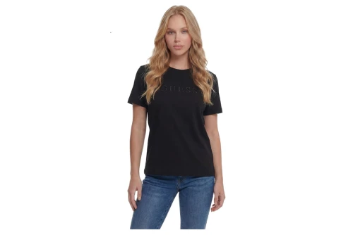 Guess Grazia Slim T-Shirt Γυναικείο (V6BI17K6746 JBLK)