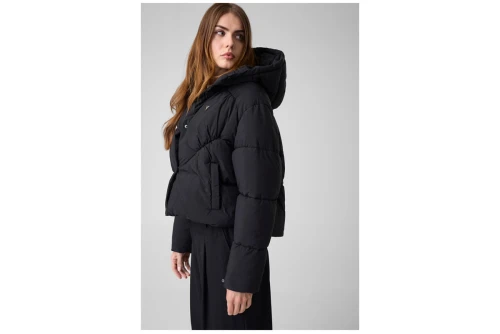 Guess Fausta Μπουφάν Puffer Γυναικείο (V6BL01W4268 JBLK)