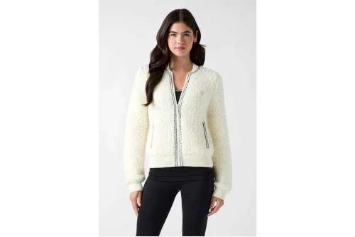 Guess Emma Μπουφάν Bomber Γυναικείο (V6BR13Z1696 G1H6)