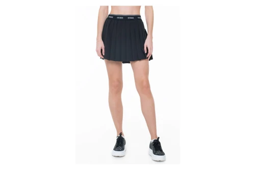 Guess Selene Pleated Φούστα Mini Γυναικεία (V6GD11W1802 JBLK)