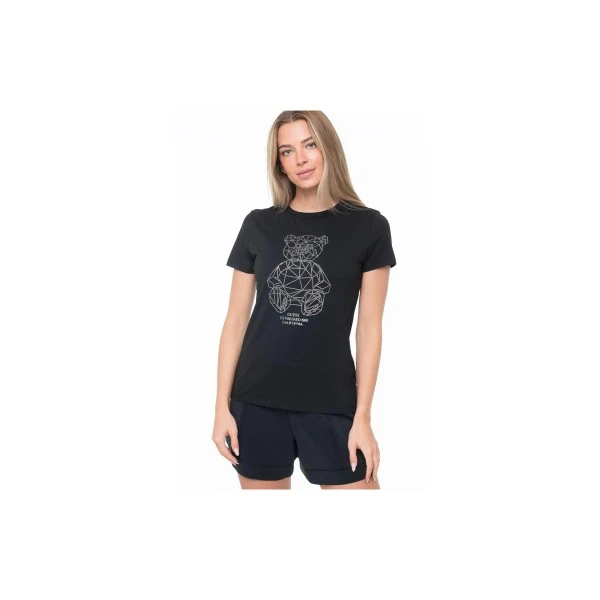 Guess Romy T-Shirt Γυναικείο (V6GI12K3325 JBLK)
