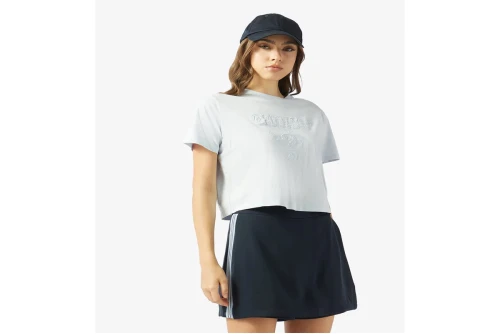 Guess Boxy Logo Cropped T-Shirt Γυναικείο (V6GI13K2980 A70S)