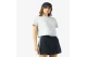 Guess Boxy Logo Γυναικείο Κοντομάνικο Cropped T-Shirt Σιέλ