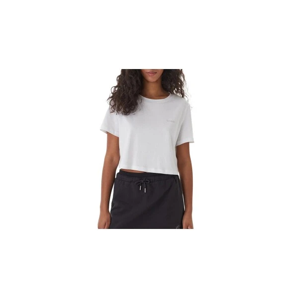 Guess Cropped Boxy T-Shirt Γυναικείο (V6GI17K2984 G011)
