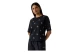 Guess Silvy 4G Rhinestones Γυναικείο Κοντομάνικο T-Shirt Μαύρο, Ασημί