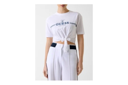 Guess Boxy Logo Cropped T-Shirt Γυναικείο (V6GI20K3509 G011)