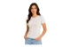 Guess Tracey Γυναικείο Κοντομάνικο T-Shirt Εκρού