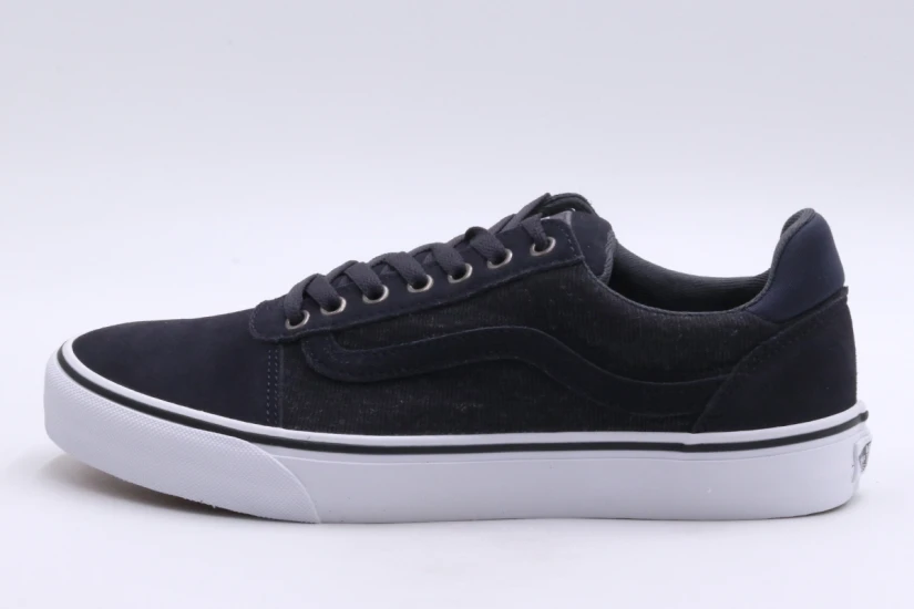 Vans Ward Deluxe Ανδρικά Sneakers Μαύρα, Λευκά