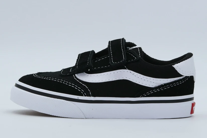 Vans Brooklyn LS V Βρεφικά Sneakers Μαύρα, Λευκά
