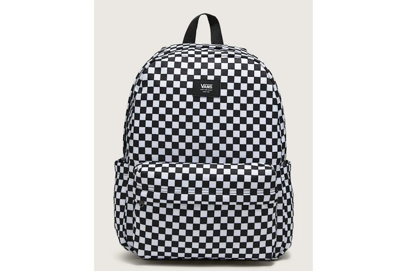 Vans Old Skool Check Backpack Μαύρο, Λευκό 22L