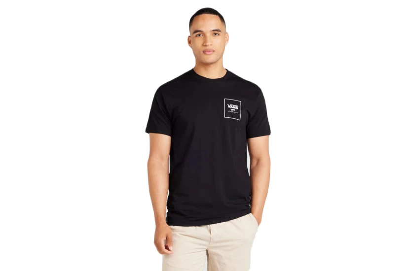 Vans Mini Box Ανδρικό Κοντομάνικο T-Shirt Μαύρο