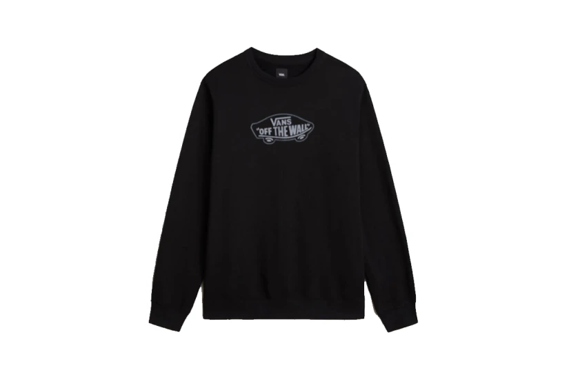 Vans Off The Wall Board Crew-B Ανδρική Μακρυμάνικη Μπλούζα Μαύρη