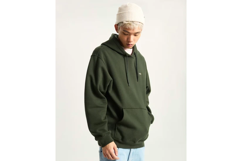 Vans Left Chest II Ανδρικό Φούτερ με Κουκούλα Κυπαρισσί