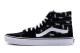 Vans Sk8-Hi Sneakers Μποτάκια Μαύρα, Λευκά