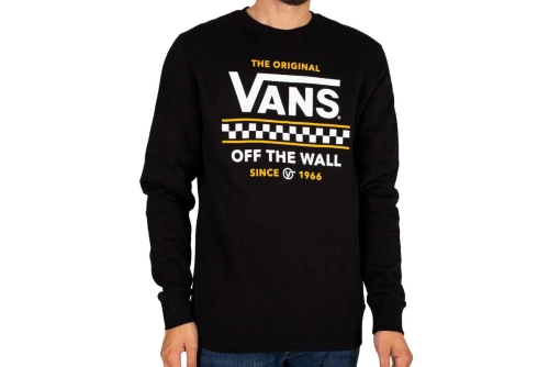 Vans Stackton Crew-B Μπλούζα Με Λαιμόκοψη Ανδρικό (VN0A7Y3VBLK1)