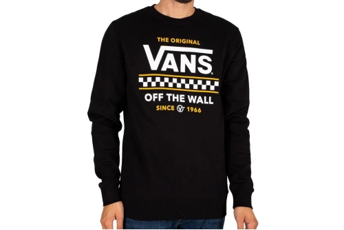 Vans Stackton Crew-B Μπλούζα Με Λαιμόκοψη Ανδρικό (VN0A7Y3VBLK1)