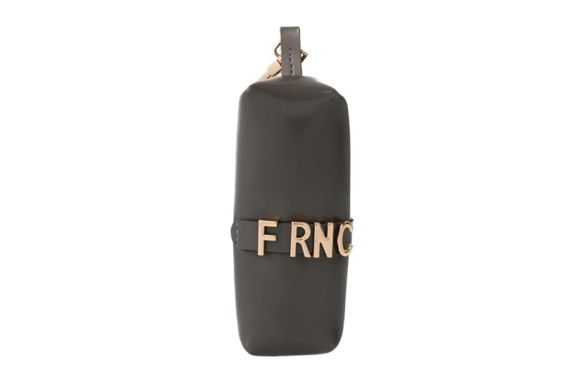 Frnc Πορτοφόλι Μπρελόκ Γκρι, Χρυσό
